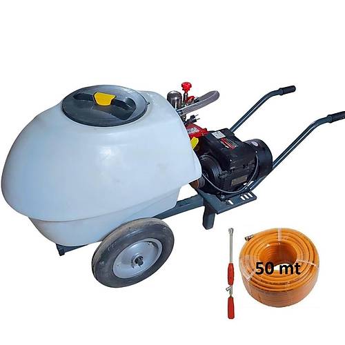 Gardenpro GP60E B�y�k Pompa Elektrikli �la�lama Makinas� 60 Lt + 50 Mt Hortum