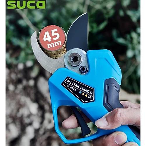 Suca SC 8612A LED G�stergeli Ak�l� Budama Makas� 45 mm