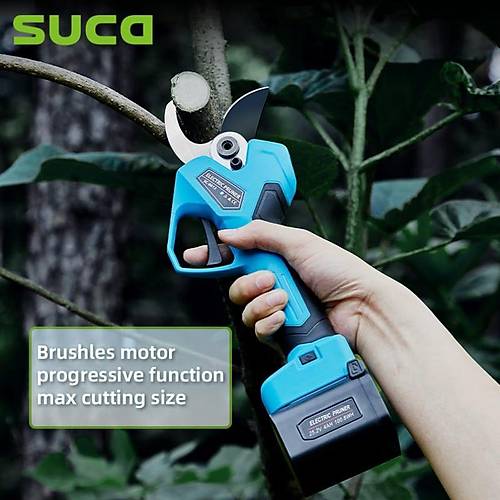 Suca SC 8612A LED G�stergeli Ak�l� Budama Makas� 45 mm