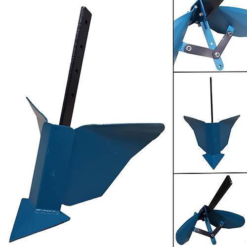 Ayarl� Kar�k A�ma Pullu�u - �elik Milli Mavi