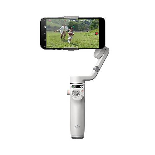 DJI Osmo Mobile 6 Platinum Gri- Akll Telefon Sabitleyici, 3-Eksenli Telefon Tutaca, Dahili Uzatma ubuu