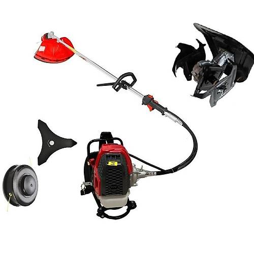 Gardenpro 520D Benzin Motorlu Trpan + apalama Aparat