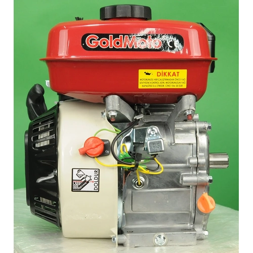 GoldMoto GM200F25 6.5 Hp Krank Mili Frezeli 25mm Benzinli Motor