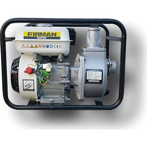 Firman SGP 50 Benzinli 2 Parmak Su Pompas