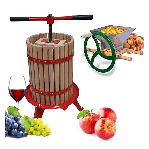 Fenglin Meyve Par�alama Ve S�kma Presi 18 Lt