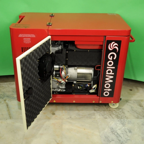 GoldMoto GM12KDJ 10kVA Monofaze Mar�l� Kabinli Dizel Jenerat�r