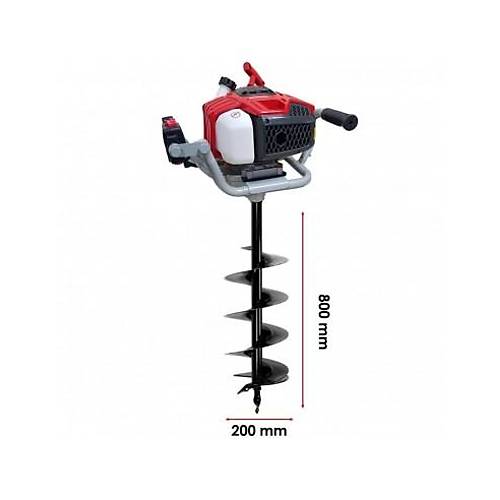 Tomking EA52P Toprak Burgu Makinas 200 mm