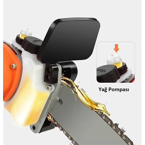 Garden Pro GP201 Lityum Ak�l� Budama Testeresi 21 V-2 Ak�l�