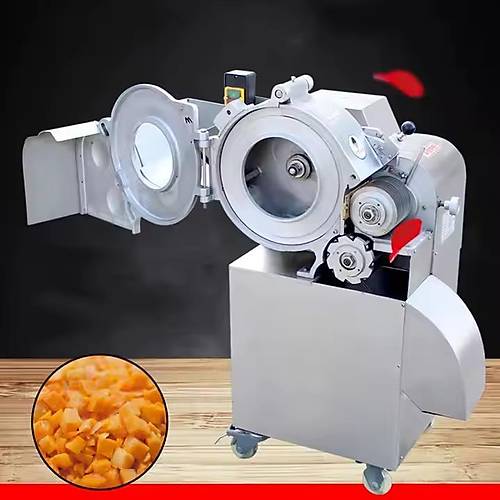 Dalle JQ-100 End�striyel Elektrikli �okFonksiyonlu Meyve Sebze Dilimleme Makinas� 600 Kg/Saat ZENTRAJQ-100