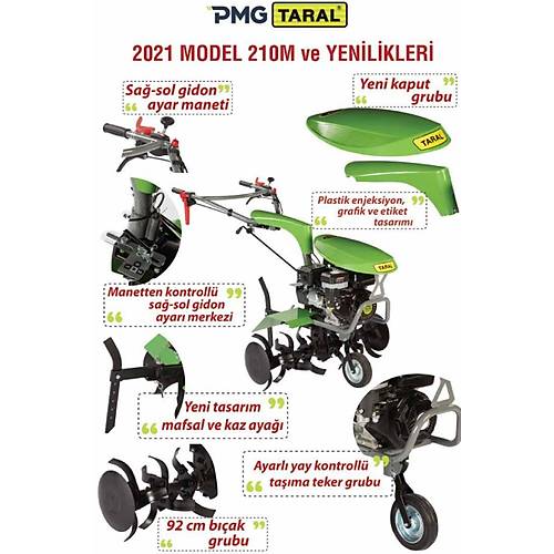 Taral 210M Benzinli �apa Makinas�