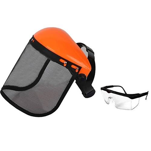 Ayarlanabilir Profesyonel Koruyucu Telli Maske Ve G�zl�k