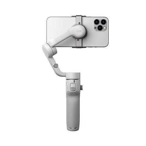 DJI Osmo Mobile 6 Platinum Gri- Akll Telefon Sabitleyici, 3-Eksenli Telefon Tutaca, Dahili Uzatma ubuu