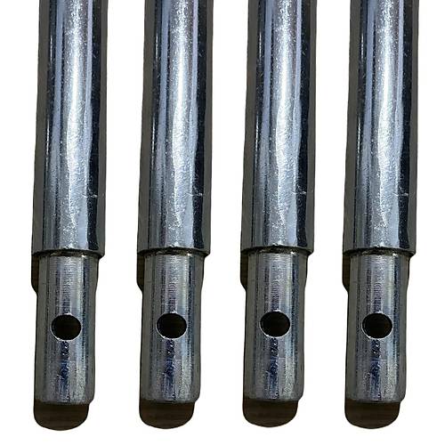 Galvaniz Toprak Burgusu Uzatmal Sondaj Aleti ap 15 cm Boy 6 mt