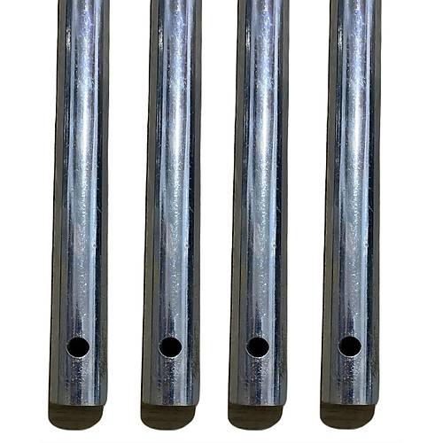 Galvaniz Toprak Burgusu Uzatmal Sondaj Aleti ap 15 cm Boy 6 mt