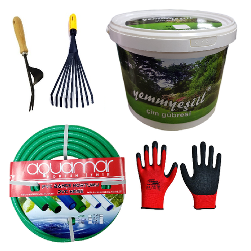 im Bakm Seti- 4 Kg Gbre-Hortum-Eldiven-Ot Skc-El Trm