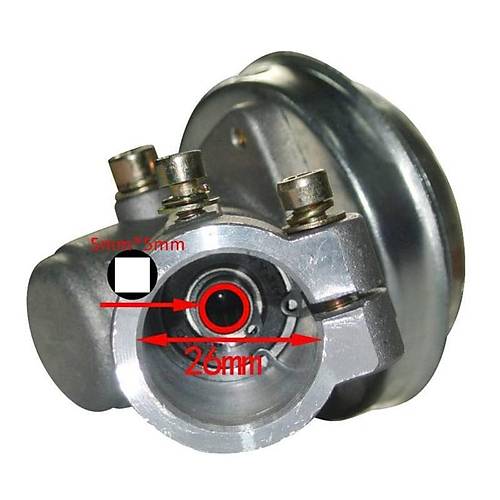 Motorlu Trpan Redktr 26 mm Kare