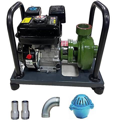 Gardenpro WP-20/140H Y�ksek Bas�n�l� D�k�m Pompal� Su Motoru 140 mt 7 Hp