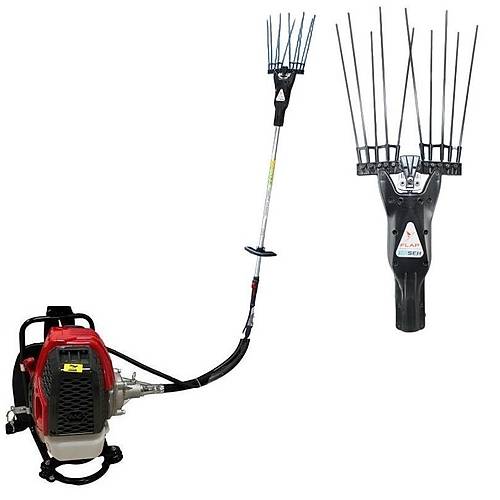 GardenPro Motorlu T�rpan + Baseh Flap Zeytin Hasat Makinas�