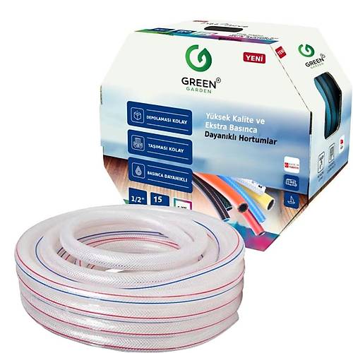 Greengarden 281215 Flex rgl effaf Bahe Hortumu 1/2-15 mt