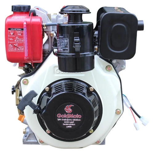 GoldMoto GM178FE-C Dizel Motor 7 Hp Mar�l� Krank Mili Kamal�