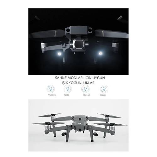 DJI  PGYTECH Landing Gear Extensions LED Headlamp Set (Mavic 2 iin)