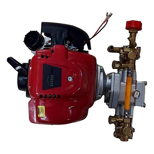 GardenPro 4 Zamanl� Benzinli P�lverizat�r Motoru + Pompa 1.6 Hp