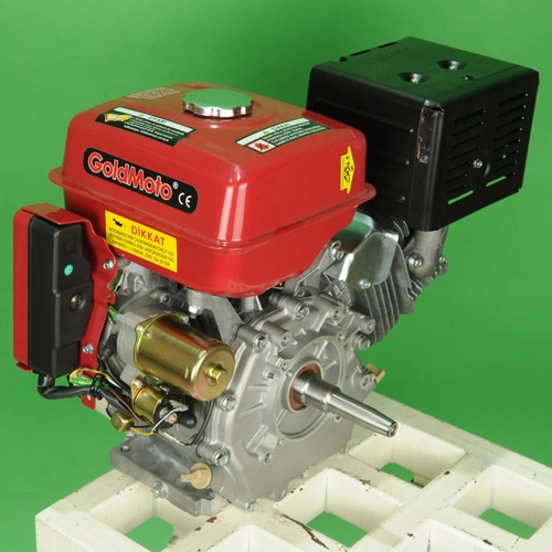 GoldMoto GM440JEU 15 Hp Mar�l� Krank Mili Konik Uzun Benzinli Motor