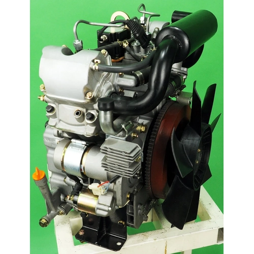 GoldMoto GM2V80EG 18 HP Tek Silindir Su So�utmal� Mar�l� Dizel Motor 3600dd