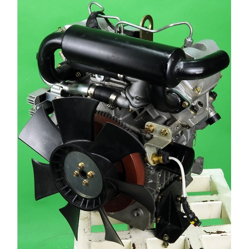 GoldMoto GM2V80EG 18 HP Tek Silindir Su So�utmal� Mar�l� Dizel Motor 3600dd