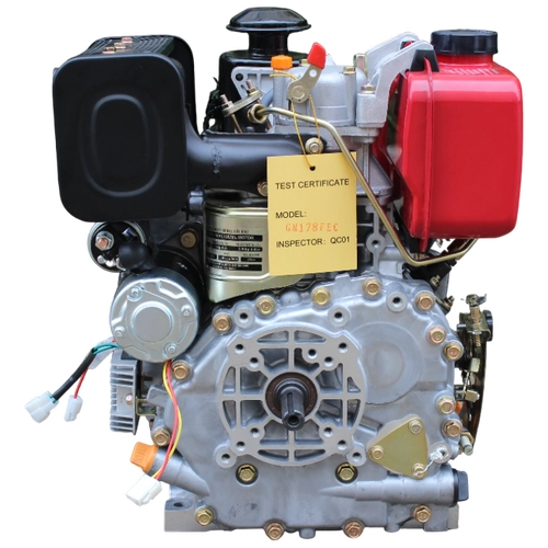 GoldMoto GM178FE-C Dizel Motor 7 Hp Mar�l� Krank Mili Kamal�