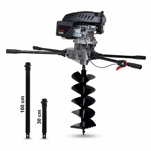 Tomking TKDZ-05-52 A��r Hizmet Toprak Burgu Makinas� 6.5 Hp 300 mm Uzatmal�