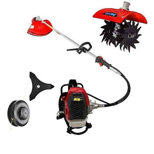 Gardenpro 520D Benzin Motorlu T�rpan + Baseh �apalama Aparat� 2+2