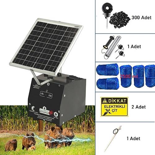 Pars P2518/2500A G�ne� Enerjili Ve Ak�l� Elektrikli Haz�r �it Sistemi Ah�ap �zolat�rl�