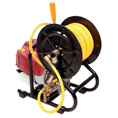 Gardenpro GP-900/4T Makaral� 4 Zamanl� �la�lama Makinesi 25 Mt Hortum