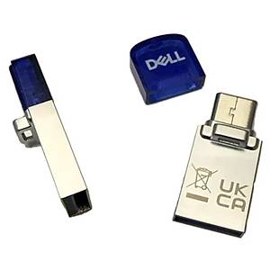 Dell 64GB 3.2 Type A/C Combo Flash Bellek - ��kart�labilir Ba�l�kl� SNPUSB3AC001/64G