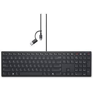 Dell Pro Kablolu �� Birli�i Klavyesi  Q T�rk�e - KB525C 580-BBSW