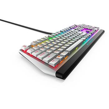 Alienware AW510K RGB CHERRY MX Low Profile Red ngilizce Mekanik Kablolu Gaming Klavye Beyaz 545-BBCH