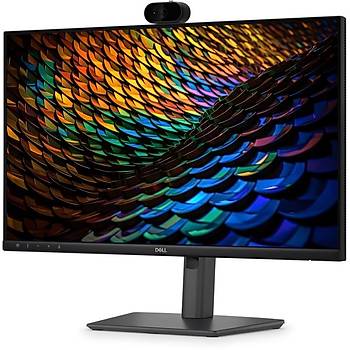 Dell Pro P 24 USB-C Hub Conferencing Monitor - P2426HEB 1920x1080 120Hz 5ms IPS DP HDMI USB-C HUB 90W PD RJ-45 4MP WebCam 2x5W Speaker AI-NC Mikrofon Pivot Siyah