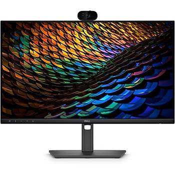 Dell Pro P 24 USB-C Hub Conferencing Monitor - P2426HEB 1920x1080 120Hz 5ms IPS DP HDMI USB-C HUB 90W PD RJ-45 4MP WebCam 2x5W Speaker AI-NC Mikrofon Pivot Siyah