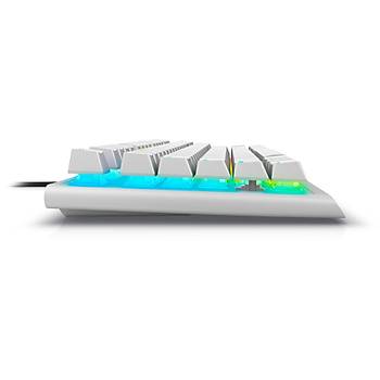 Alienware AW420K Tenkeyless RGB CHERRY MX Red Switch ngilizce Mekanik Kablolu Gaming Klavye Beyaz 545-BBFM