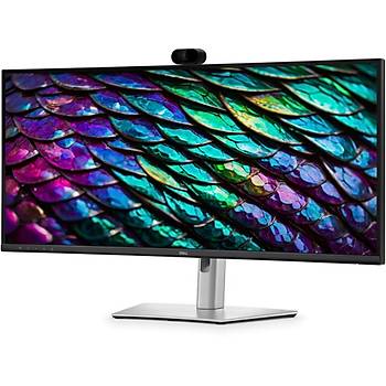 Dell Pro P 34 USB-C Hub Conferencing Monitor - P3426WEB Curved 3440x1440 100Hz 5ms IPS DP HDMI USB-C HUB 90W PD RJ-45 4MP WebCam 2x5W Speaker AI-NC Mikrofon Pivot Siyah