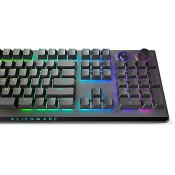 Alienware AW920K  Modlu Kablosuz Oyuncu Klavyesi Q US English - Dark Side of The Moon