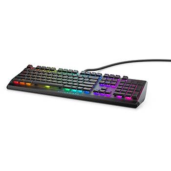 Alienware AW510K RGB CHERRY MX Low Profile Red ngilizce Mekanik Kablolu Gaming Klavye Beyaz 545-BBCL