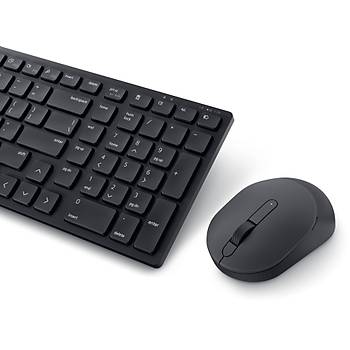Dell KM555 Pro Compact Kablosuz Sessiz Klavye Mouse Seti Q Trke 580-BBWD