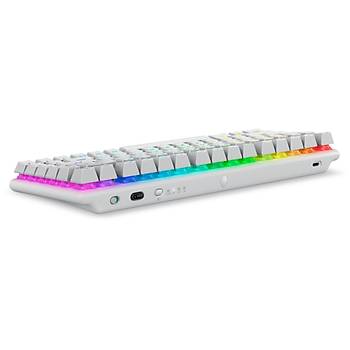 Alienware Pro Kablosuz Gaming Klavye Linear Mechanical Switch ngilizce Beyaz 545-BBFR