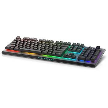 Alienware AW920K  Modlu Kablosuz Oyuncu Klavyesi Q US English - Dark Side of The Moon