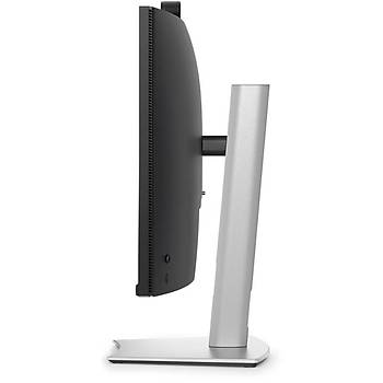 Dell Pro P 34 USB-C Hub Conferencing Monitor - P3426WEB Curved 3440x1440 100Hz 5ms IPS DP HDMI USB-C HUB 90W PD RJ-45 4MP WebCam 2x5W Speaker AI-NC Mikrofon Pivot Siyah