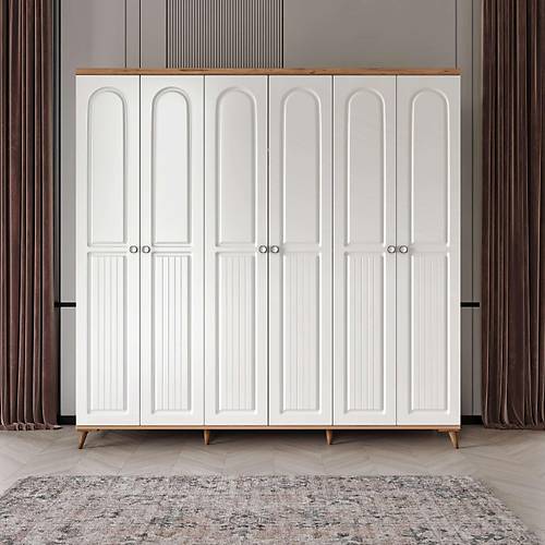 Seronay Mora 6 Kapakl� Gard�rop