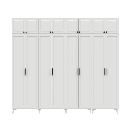 Seronay Milen 8 Kapakl� Ayakl� Y�kl�kl� Gard�rop