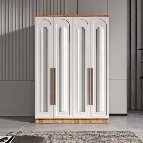 Seronay Floren 4 Kapakl� Gard�rop